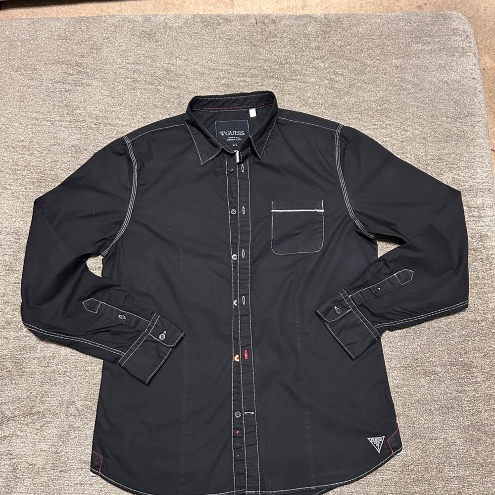 Guess Black Men's Shirt